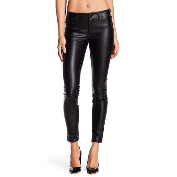 Blank NYC Denim - BLANK NYC Faux Leather Crop Pants